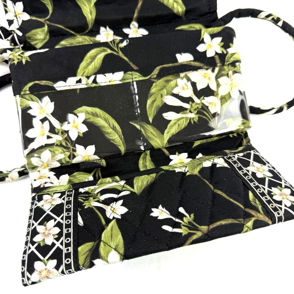 Vera Bradley Jasmine Crossbody Wallet Quilted Cottage Core Handbag Purse New - Picture 11 of 12